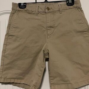 GAP Men's Khaki Flat Front Shorts